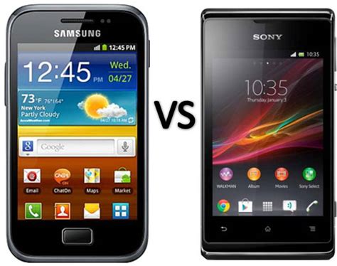 Sony Xperia P vs Samsung Galaxy Ace 3 Karşılaştırma